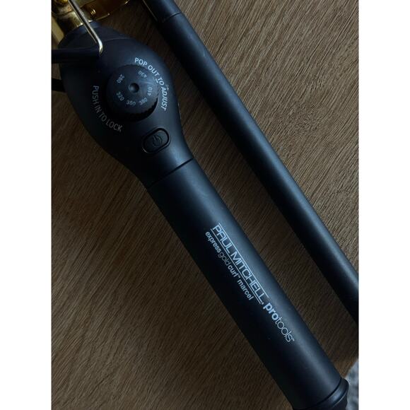 Paul Mitchell Pro Tools Express Gold Curl Marcel Titanium Curling Iron - Picture 2 of 3